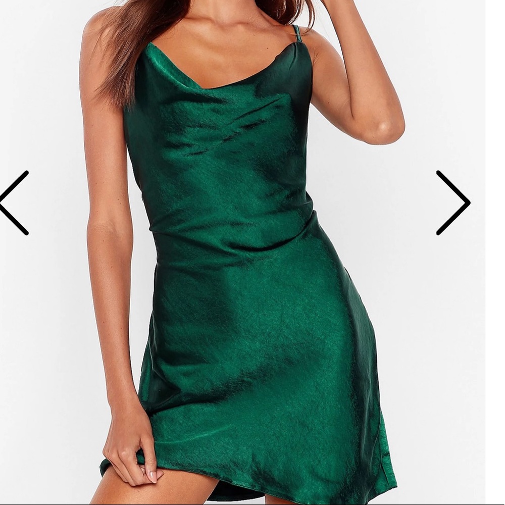 Nasty Gal Satin NWT dress